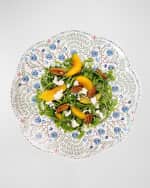 Image 3 of 6: Juliska Villa Seville Scalloped Dessert Salad Plate