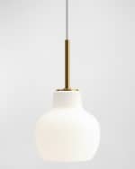 Image 1 of 3: Louis Poulsen VL Ring Crown Pendant Light, 8"