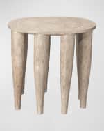 Image 2 of 4: Jamie Young Naga Stool 