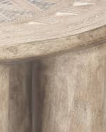 Image 4 of 4: Jamie Young Naga Stool 