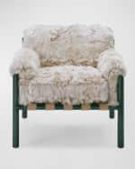 Image 2 of 5: Massoud Walker Shearling Chair