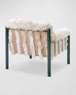 Image 4 of 5: Massoud Walker Shearling Chair