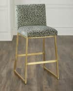 Image 1 of 8: Massoud Biella Bar Stool - 31"