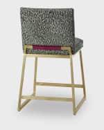 Image 5 of 7: Massoud Biella Counter Stool - 24"