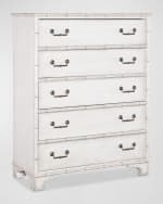 Image 1 of 3: Hooker Furniture Charleston White 5-Drawer Chest 