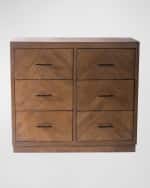 Image 1 of 2: Peninsula Home Collection Toledo 6-Drawer Dresser