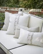Image 3 of 3: Elaine Smith Sumptuous Indoor/Outdoor Pillow, 20" Square