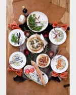 Image 2 of 3: Vietri Wildlife Assorted Dinner Plates, Set of 8