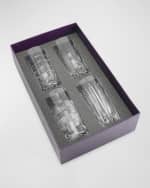 Image 2 of 3: William Yeoward Crystal Skye 10 oz. Highball Tumblers, Set of 4