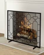 Image 2 of 5: Arteriors Adamo Fire Screen 