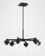 Image 1 of 2: Ellington Bennet 6-Light Outdoor Chandelier 