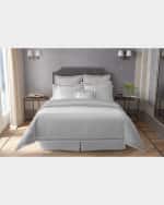 Image 2 of 5: Matouk Ambrose Full/Queen Flat Sheet