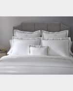 Image 4 of 5: Matouk Ambrose Full/Queen Flat Sheet