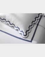 Image 3 of 5: Matouk Mirasol Matelasse Euro Sham