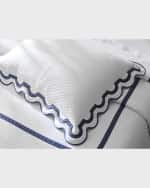 Image 5 of 5: Matouk Mirasol Matelasse Coverlet, FULL-QUEEN