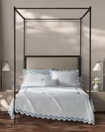 Image 3 of 5: Matouk Mirasol Matelasse Coverlet, KING