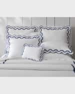Image 4 of 5: Matouk Mirasol Matelasse Coverlet, KING