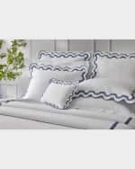 Image 2 of 6: Matouk Mirasol Matelasse King Sham