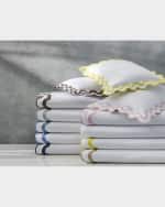 Image 4 of 6: Matouk Mirasol Matelasse King Sham
