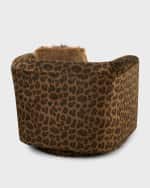 Image 4 of 5: Haute House Kylee Swivel Chair