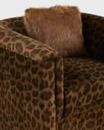 Image 5 of 5: Haute House Kylee Swivel Chair