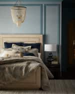 Image 2 of 2: Austin Horn Collection Mesa Velvet Tailored Bed Skirt, King