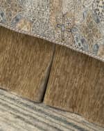 Image 1 of 2: Austin Horn Collection Mesa Velvet Tailored Bed Skirt, King