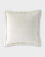 Image 1 of 3: Austin Horn Collection Annabelle Velvet Euro Sham