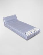 Image 4 of 6: SUNNYLiFE Luxe Lie-On Lounger Float