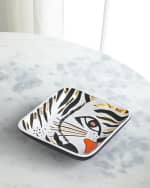 Image 1 of 2: Waylande Gregory Tiger Face Tray 