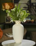 Image 3 of 3: Waylande Gregory Extra-Large Fluted Vase 