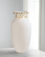 Image 1 of 3: Waylande Gregory Extra-Large Fluted Vase 