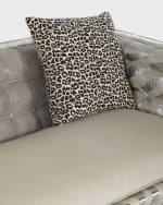 Image 5 of 6: Massoud Namaya Hair-on-Hide Sofa - 90"