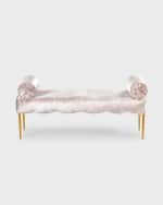 Image 5 of 6: Haute House Eleanor 57" Bench