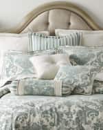 Image 3 of 3: Austin Horn Collection Annabelle Velvet Euro Sham
