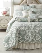Image 2 of 3: Austin Horn Collection Annabelle Velvet Euro Sham