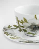 Image 3 of 4: Michael Aram Anemone Tea Cup & Saucer 