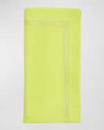 Image 2 of 2: Kim Seybert Classic Citron Linen Napkin