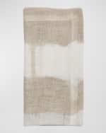 Image 2 of 2: Kim Seybert Watercolor Stripe Napkin