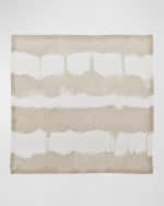 Image 1 of 2: Kim Seybert Watercolor Stripe Napkin