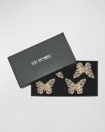 Image 4 of 4: Kim Seybert Papillon Napkin Rings, Set of 4 