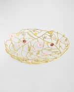 Image 1 of 5: Michael Aram Wildflowers Centerpiece Bowl 