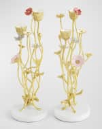 Image 1 of 5: Michael Aram Wildflowers Candleholders, Set of 2 