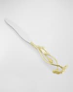 Image 4 of 5: Michael Aram Wildflowers Cheeseboard with Knife 