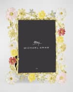 Image 4 of 6: Michael Aram Wildflowers Picture Frame, 5" x 7" 