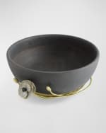Image 3 of 6: Michael Aram Anemone Wood Bowl