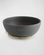 Image 4 of 6: Michael Aram Anemone Wood Bowl