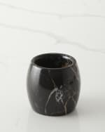 Image 3 of 3: Kassatex Athenas Marble Toothbrush Tumbler