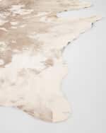 Image 2 of 7: Four Hands Harland Cowhide Rug, 5' x 8'