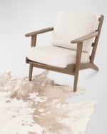 Image 3 of 7: Four Hands Harland Cowhide Rug, 5' x 8'